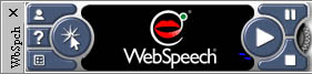 Logox WebSpeech Reader - Fenster